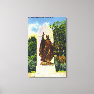 Father Jogues Memorial View Canvas Print