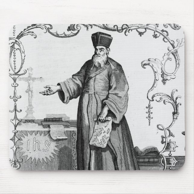 Father Matteo Ricci Mouse Mat (Front)