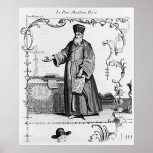 Father Matteo Ricci Poster