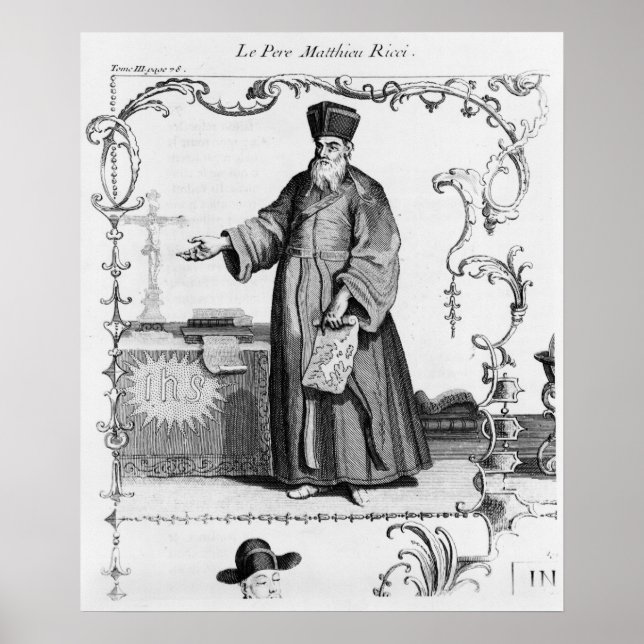 Father Matteo Ricci Poster (Front)