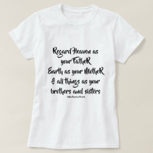 Father, Mother, Brothers & Sisters Proverb T-Shirt