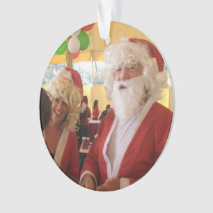 Father Mother Christmas ornaments