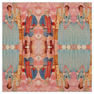 Father, Mother & Daughter Fabric