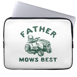Father mows best laptop sleeve