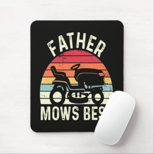 Father Mows Best Mouse Mat
