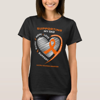 Father Ms Gifts Products Dad Multiple Sclerosis Aw T-Shirt