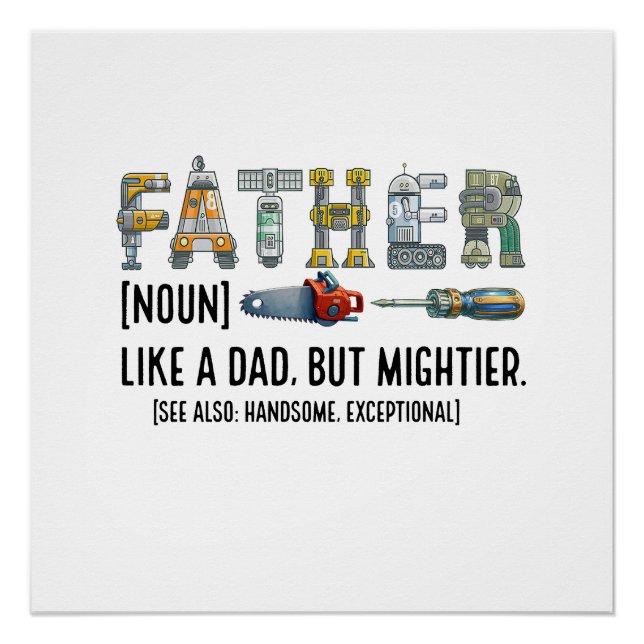 Father Noun Poster (Front)