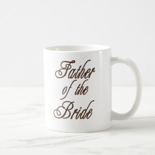 Father of Bride Classy Browns Coffee Mug