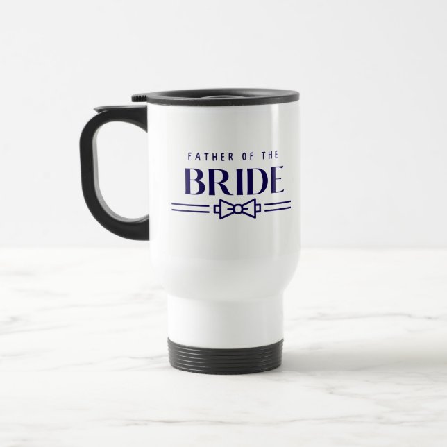 Father of Bride Travel Mug (Left)