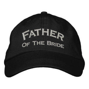 Father Of Bride Wedding  Embroidered Hat