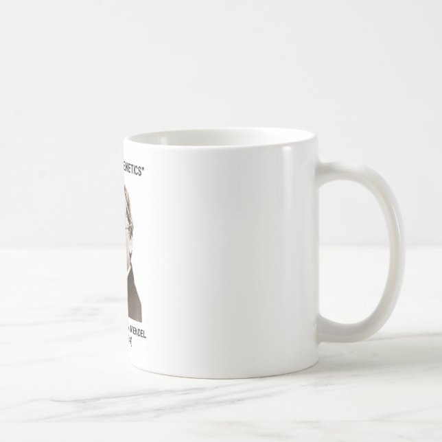Father Of Genetics Gregor Johann Mendel Coffee Mug (Right)