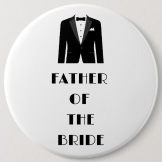 Father of the Bride 6 Cm Round Badge