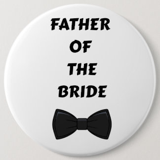 Father of the Bride 6 Cm Round Badge