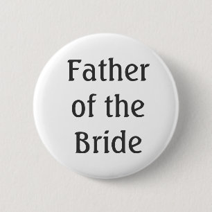 Father of the Bride Button
