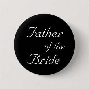 Father of the Bride Button