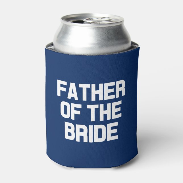 Father of the Bride can cooler (Can Front)