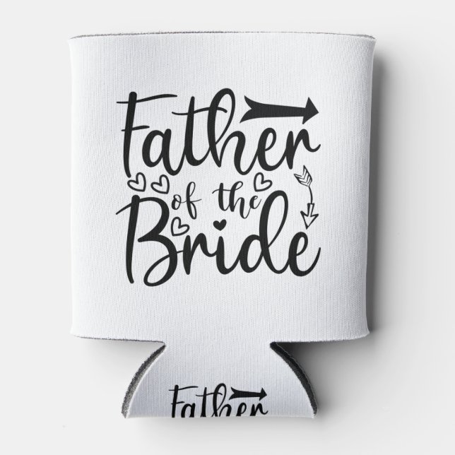 Father of the bride can cooler (Front)