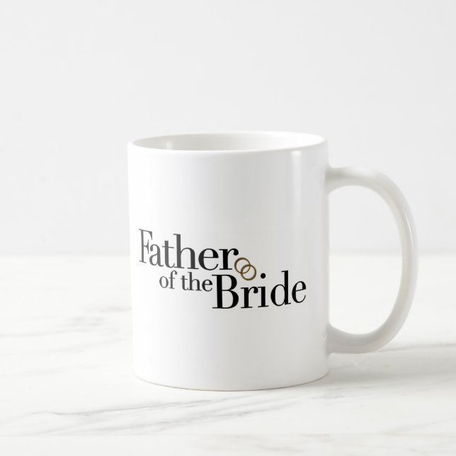 Father Of The Bride Coffee Mug (Right)