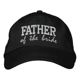 Father of the Bride: Customisable Wedding Cap