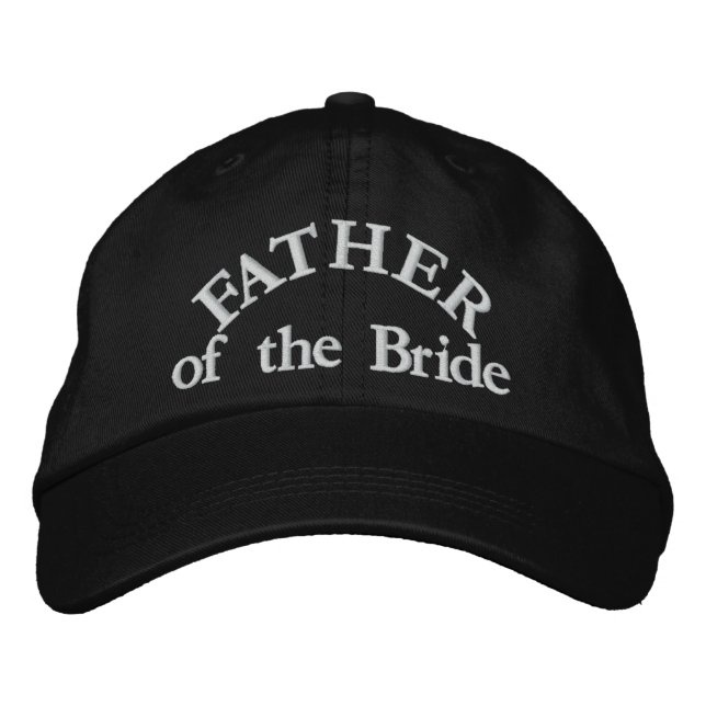 Father of the Bride Embroidered Hat (Front)