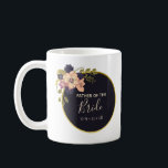 Father of The Bride Floral Blush Watercolor Winter Coffee Mug<br><div class="desc">Father of The Bride Floral Blush Watercolor Winter. Moody romantic,  dark colours,  trendy,  elegant,  stylish.</div>