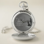 father of the bride gift  pocket watch<br><div class="desc">Are you looking for the perfect gift for your dad on your wedding day? Well,  look no further than this wedding design for him. This is the perfect way to express your gratitude towards him.</div>