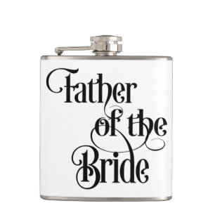 Father of the Bride Hip Flask