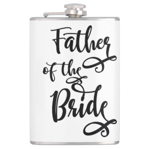 Father of the Bride Hip Flask