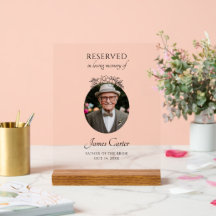 Father Of The Bride In Loving Memory Wedding