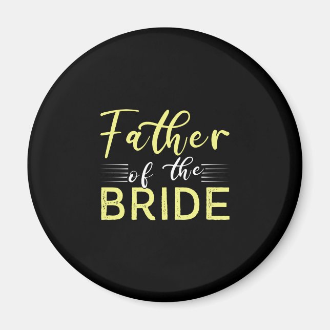 Father of the Bride Magnet (Front)