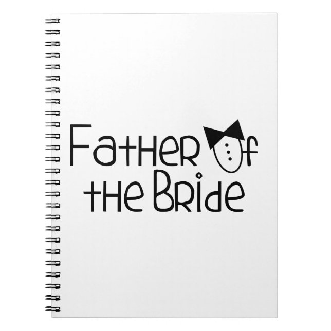 Father Of The Bride Notebook (Front)