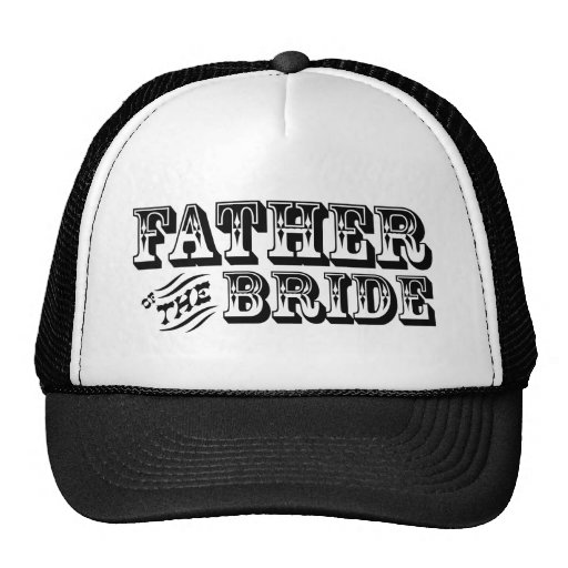 Father of the Bride - Old West Trucker Hat - 13.50 Father of the Bride - Old West Trucker Hat