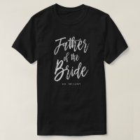 Father of the Bride | Script Style Custom Wedding