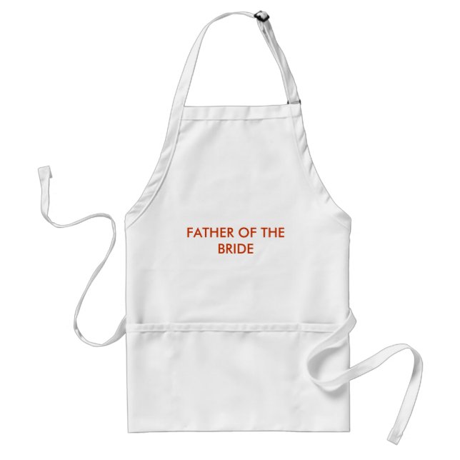 FATHER OF THE BRIDE STANDARD APRON (Front)
