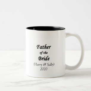 Father of the Bride Two-Tone Coffee Mug