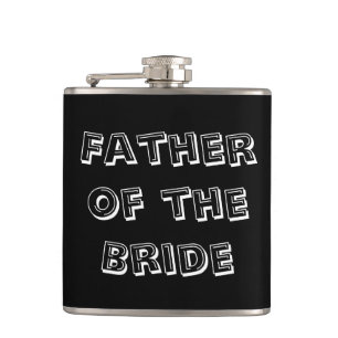 Father of the Bride   Wedding Hip Flask