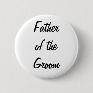 Father of the Groom Badge