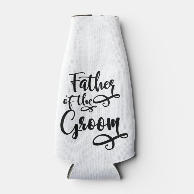 Father of the Groom Bottle Cooler (Front)