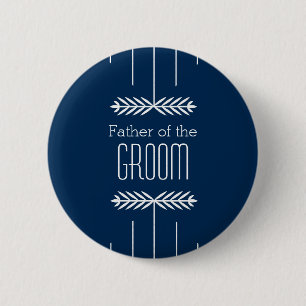 Father of the Groom Button - Choose your colour!