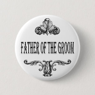 father of the groom customisable colour button