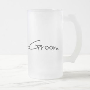 FATHER OF THE GROOM FROSTED GLASS BEER MUG