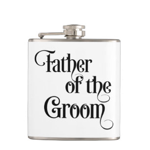 Father of the Groom Hip Flask