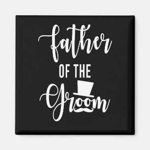 Father Of The Groom Wedding Magnet