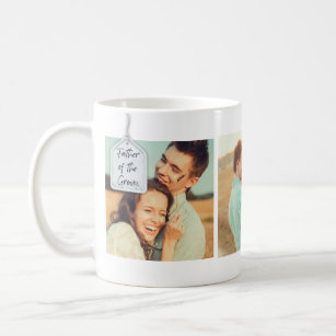Father of the Groom Wedding Photo Collage Coffee Mug