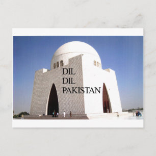 Father of the Nation: Mazar-e-Quaid Postcard