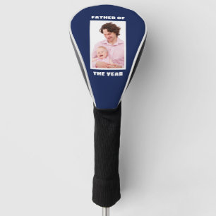 Father Of The Year Personalised Custom Photo Daddy Golf Head Cover