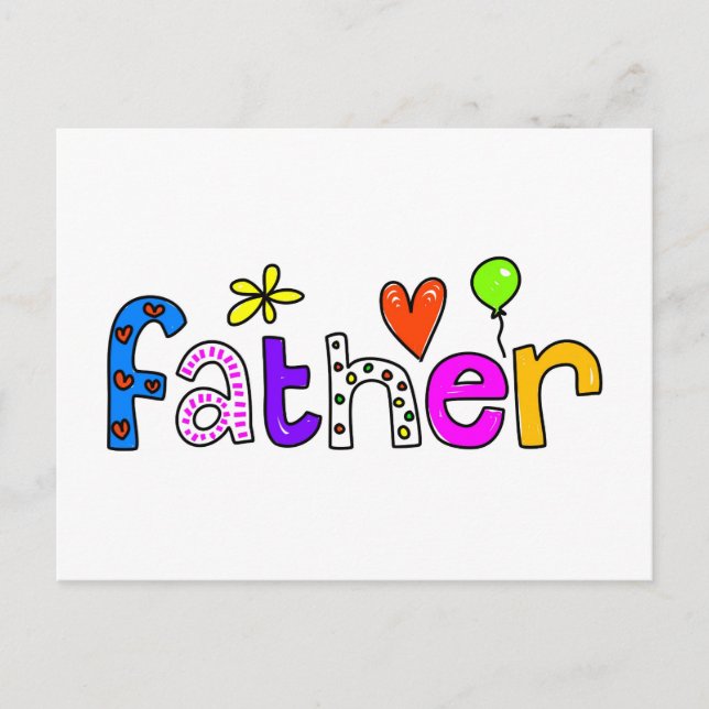 father postcard (Front)