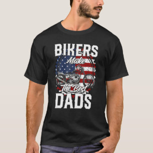 Father s Day Biker Custom Chopper T-Shirt