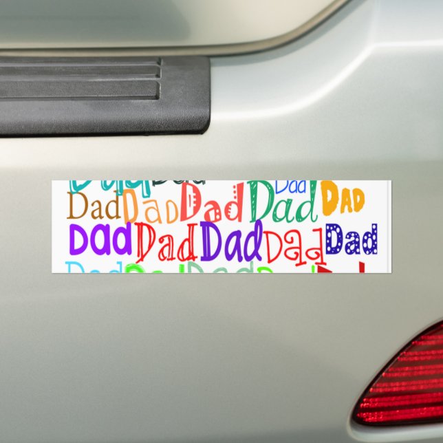 Father’s Day  Bumper Sticker (On Car)