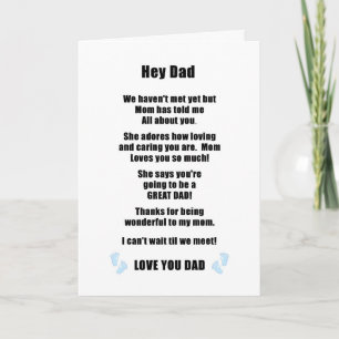 Father’s Day Card for Expectant Dad